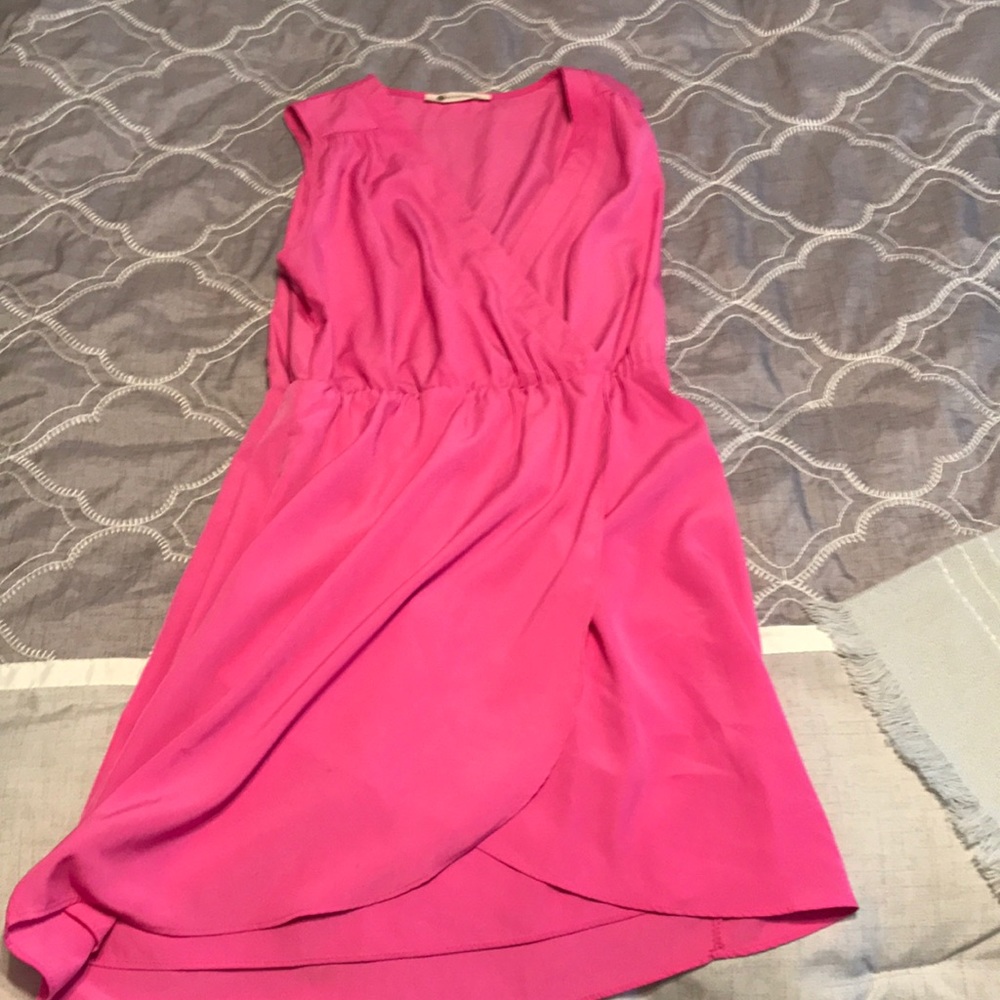 Boutique hot pink sleeveless dress